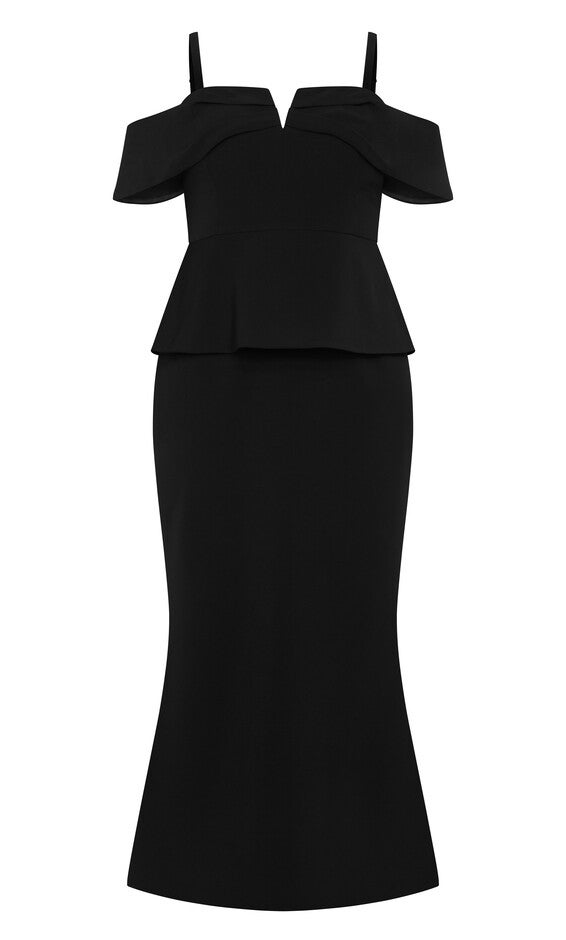 Evangalista Maxi Dress - black, BLACK, alternate image number null
