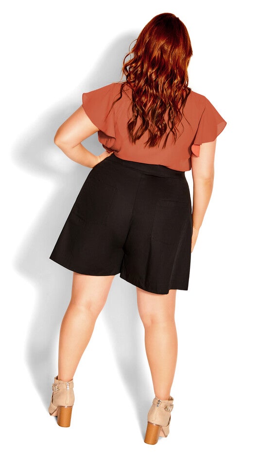 Spring Corset Short - black, BLACK, alternate image number 4