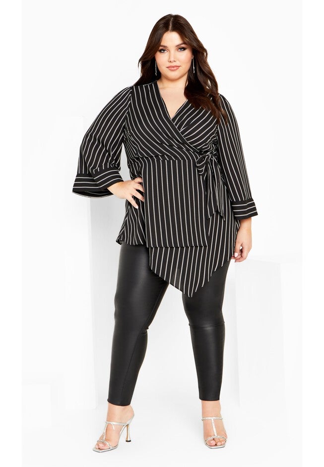 Jemma Top - black, WHITE, on-hover image number null