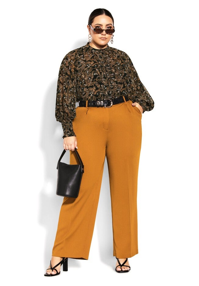 Paisley Top - black, BLACK, on-hover image number null