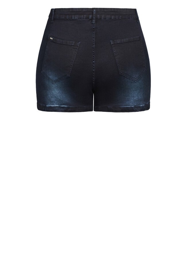 Denim Breeze Short - dark denim, BLUE, alternate image number 2
