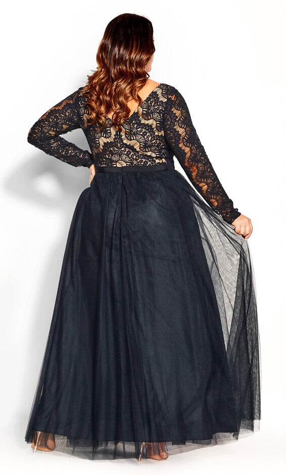 Rare Beauty Maxi Dress - navy, BLUE, alternate image number 3
