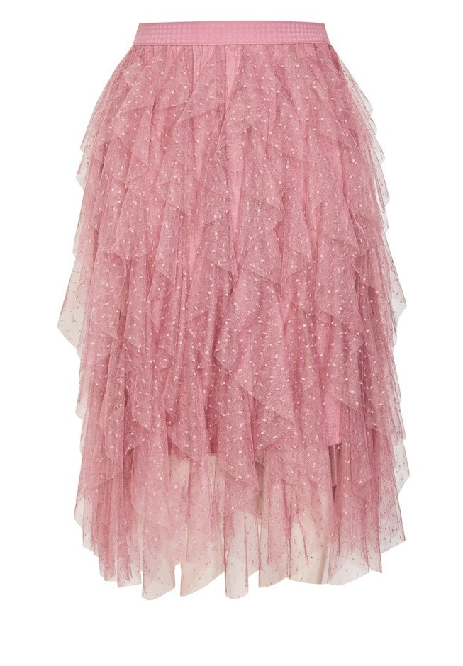 Maisie Skirt - dusty orchid, PURPLE, alternate image number null