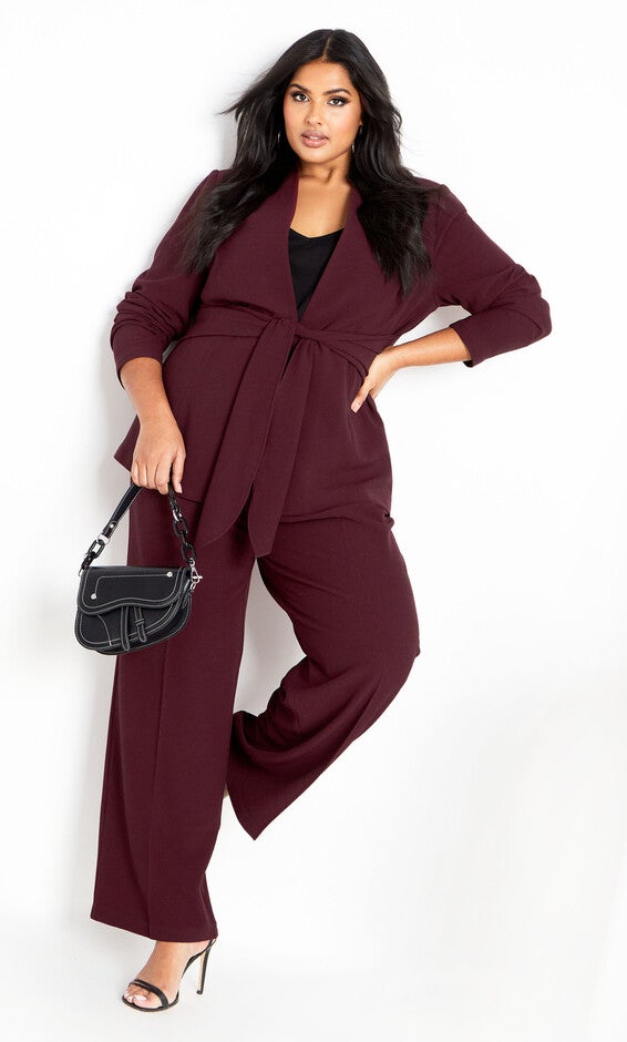 Audrie Jacket - oxblood, RED, alternate image number 6