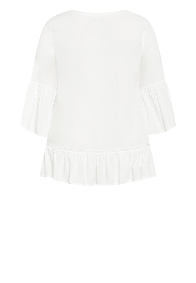 Laura Shirt, WHITE, alternate image number 2