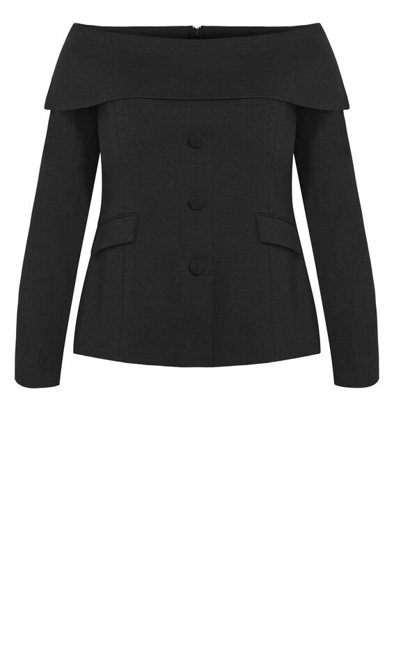 Talia Jacket - black, BLACK, alternate image number 5