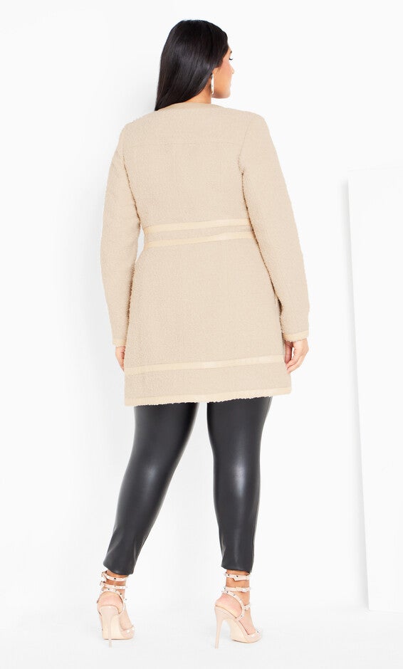 Winter Escape Coat - buff, BEIGE, alternate image number null