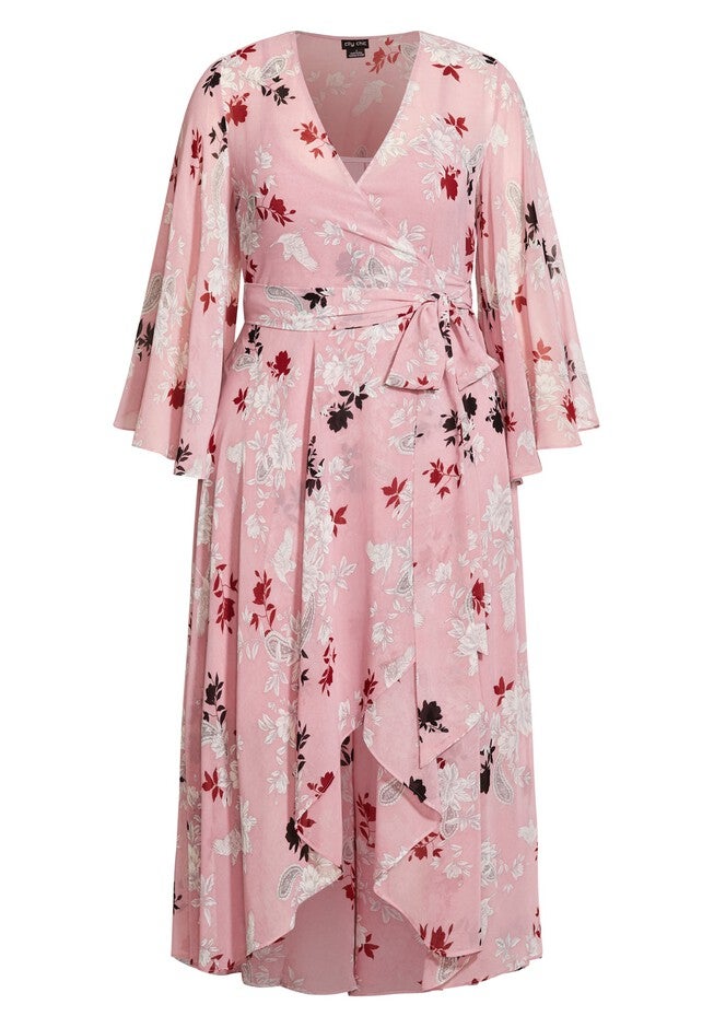 Fly Away Maxi Dress - ice pink, PINK, alternate image number null