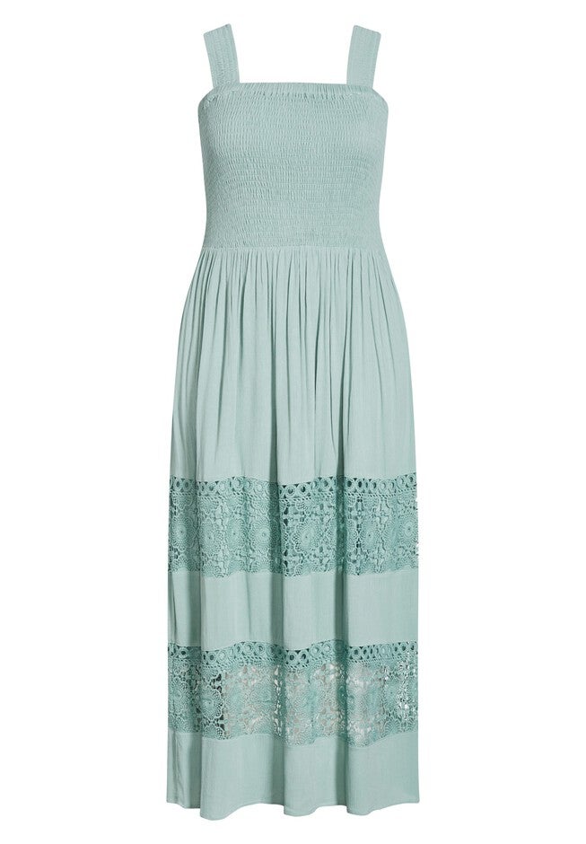 By The Beach Maxi Dress - seafoam, GREEN, alternate image number null