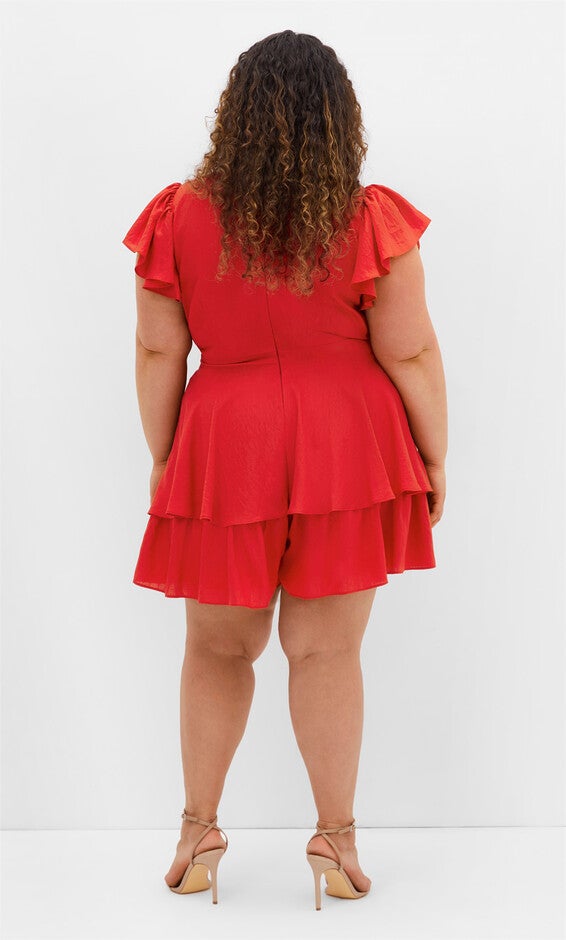 Sunny Playsuit - red, RED, alternate image number null