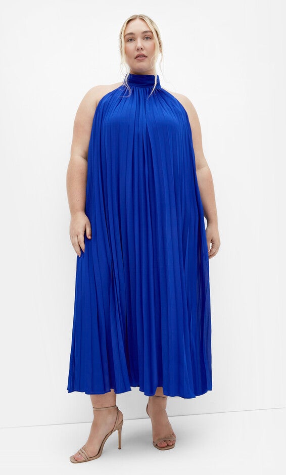 Aida Maxi Dress - cobalt, BLUE, hi-res image number null