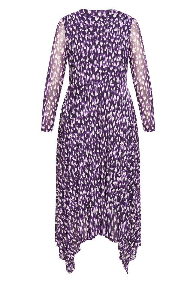 Mere Mesh Dress, VELVET OMBRE SPOT, alternate image number null
