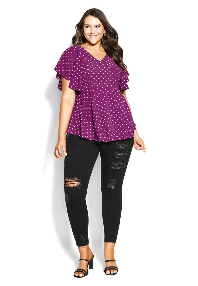 Ava Top - magenta, PINK, alternate image number null