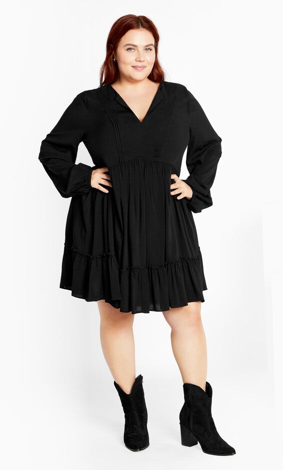 Alinda Mini Dress - shiraz, BLACK, hi-res image number 0