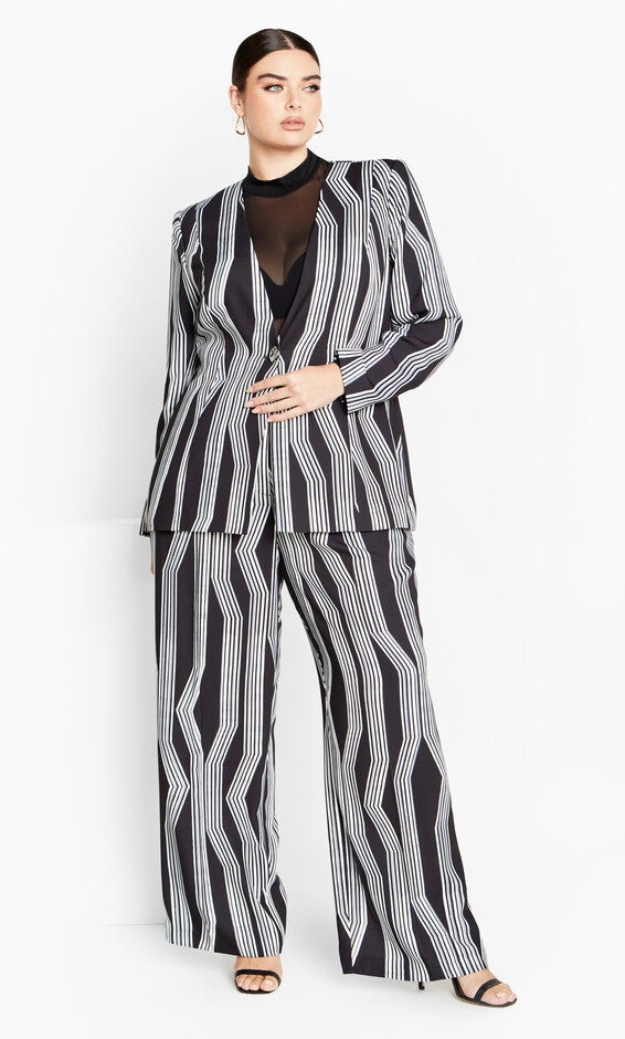 Laila Jacket - black mono, BLACK, alternate image number null