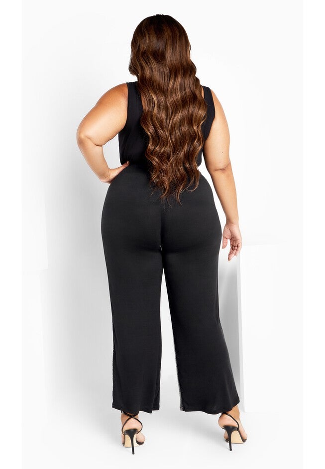 Jada Sequin Pant, BLACK, alternate image number null