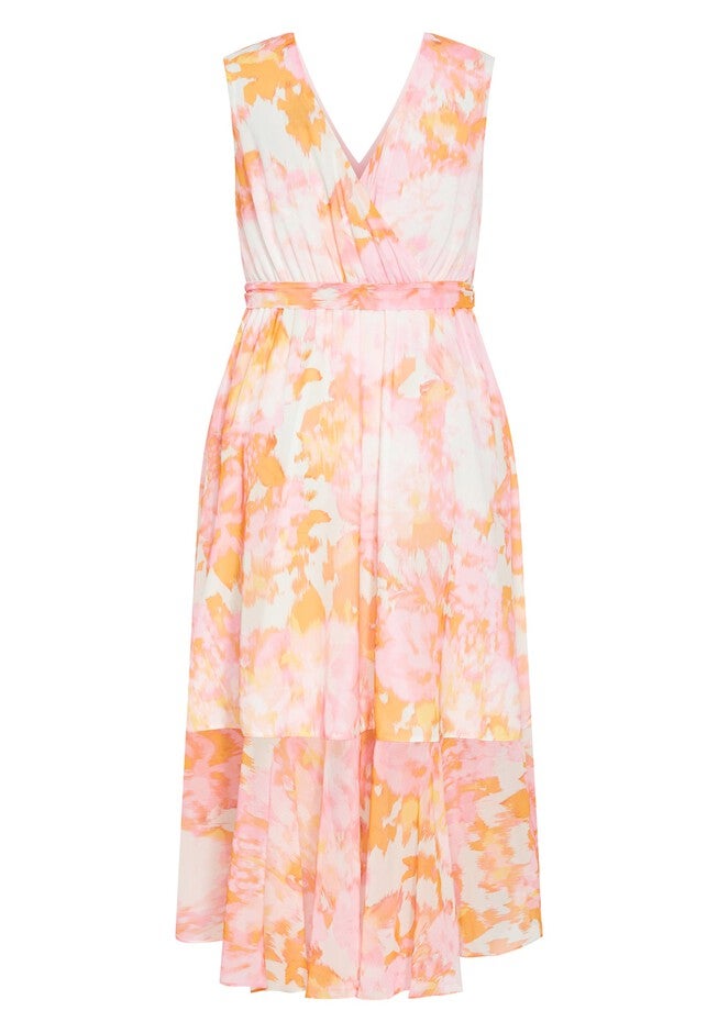 Aliya Print Maxi Dress - sunset rose, YELLOW, alternate image number null