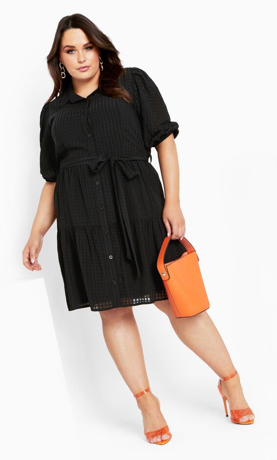 Kassidy Dress - black, BLACK, hi-res image number null