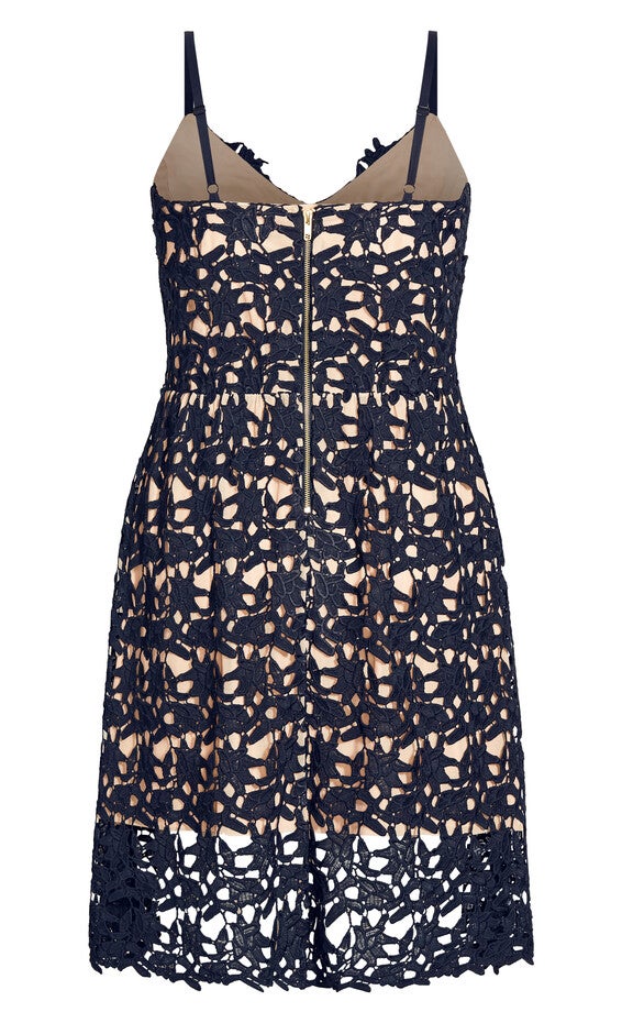 So Fancy Dress - navy, BLUE, alternate image number null