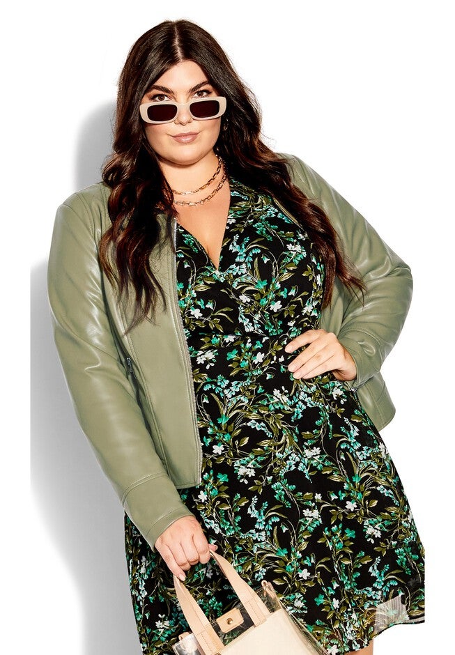Cora Jacket - sage, GREEN, hi-res image number null