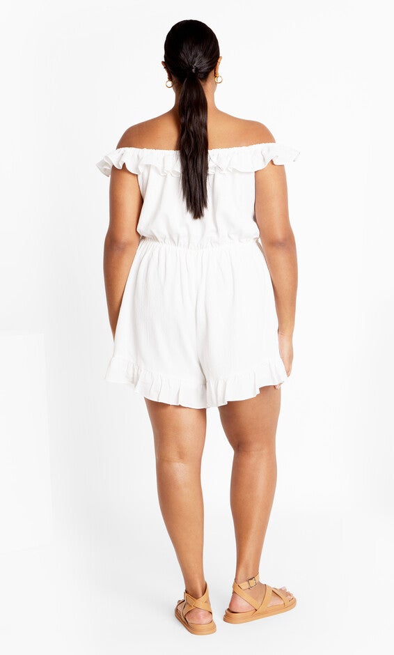 Christa Playsuit - ivory, WHITE, alternate image number null