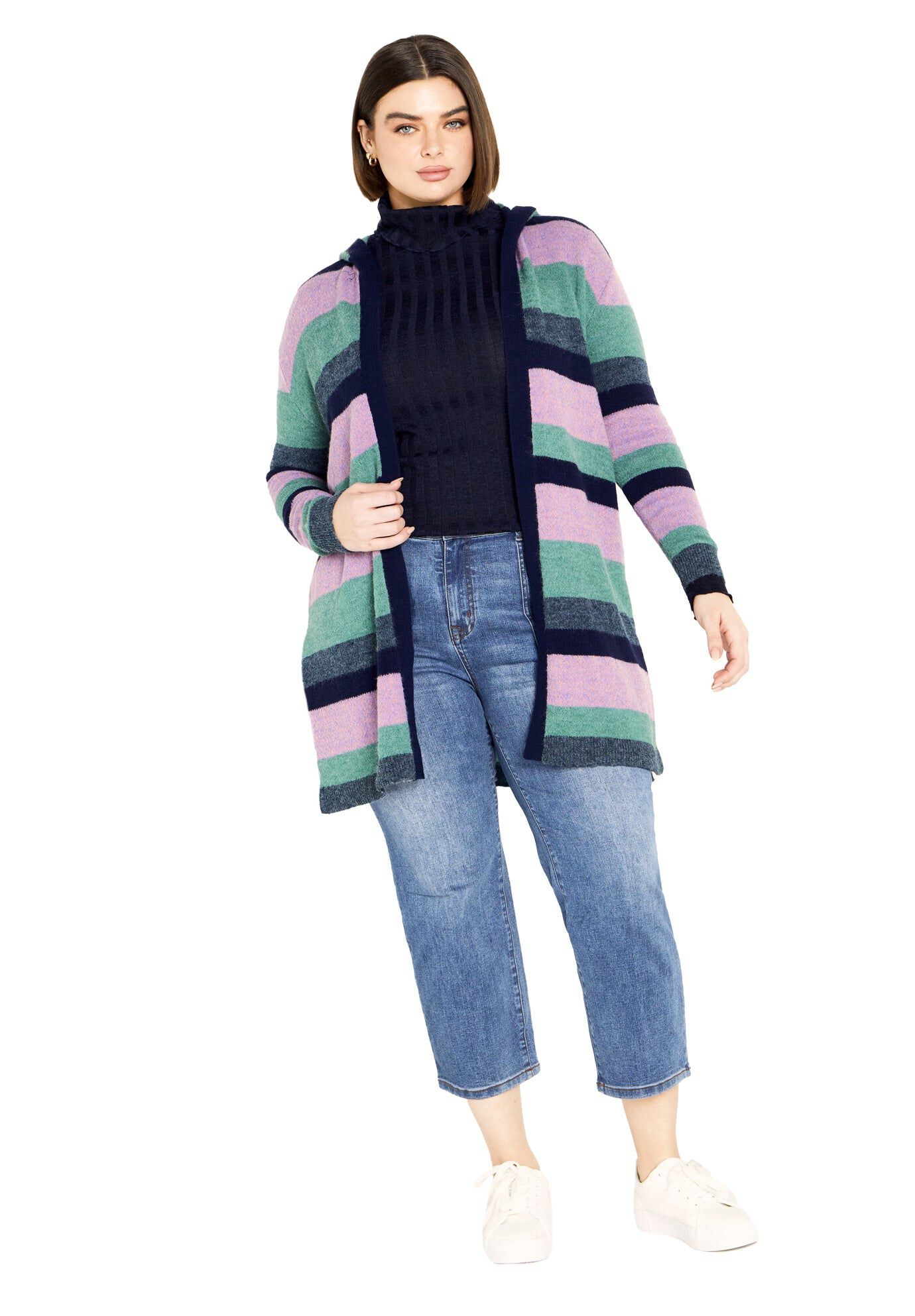 Romy Cardigan, JADE COMBO, hi-res image number 0
