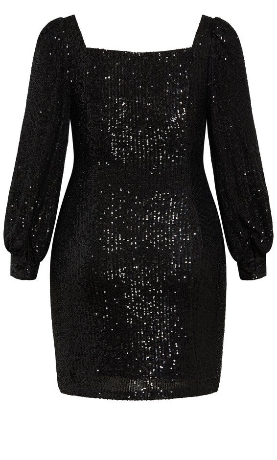 Colette Dress - black, BLACK, alternate image number 3