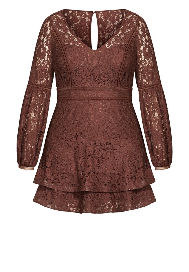 Lace Legacy Dress - amaretto, RED, alternate image number 2
