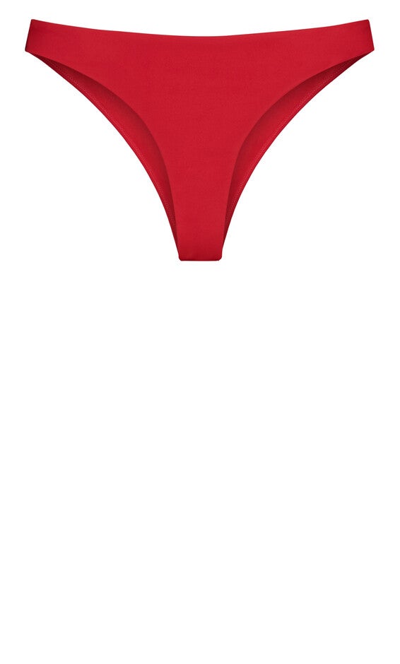 Daisy Bikini Pant  - red cherry, RED, alternate image number 2