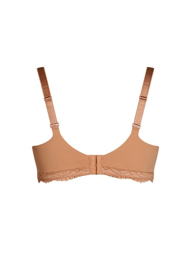 Wire Free Contour Bra - mocha, BROWN, alternate image number null