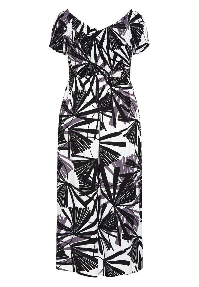 Skye Print Maxi Dress - ivory, WHITE, alternate image number null
