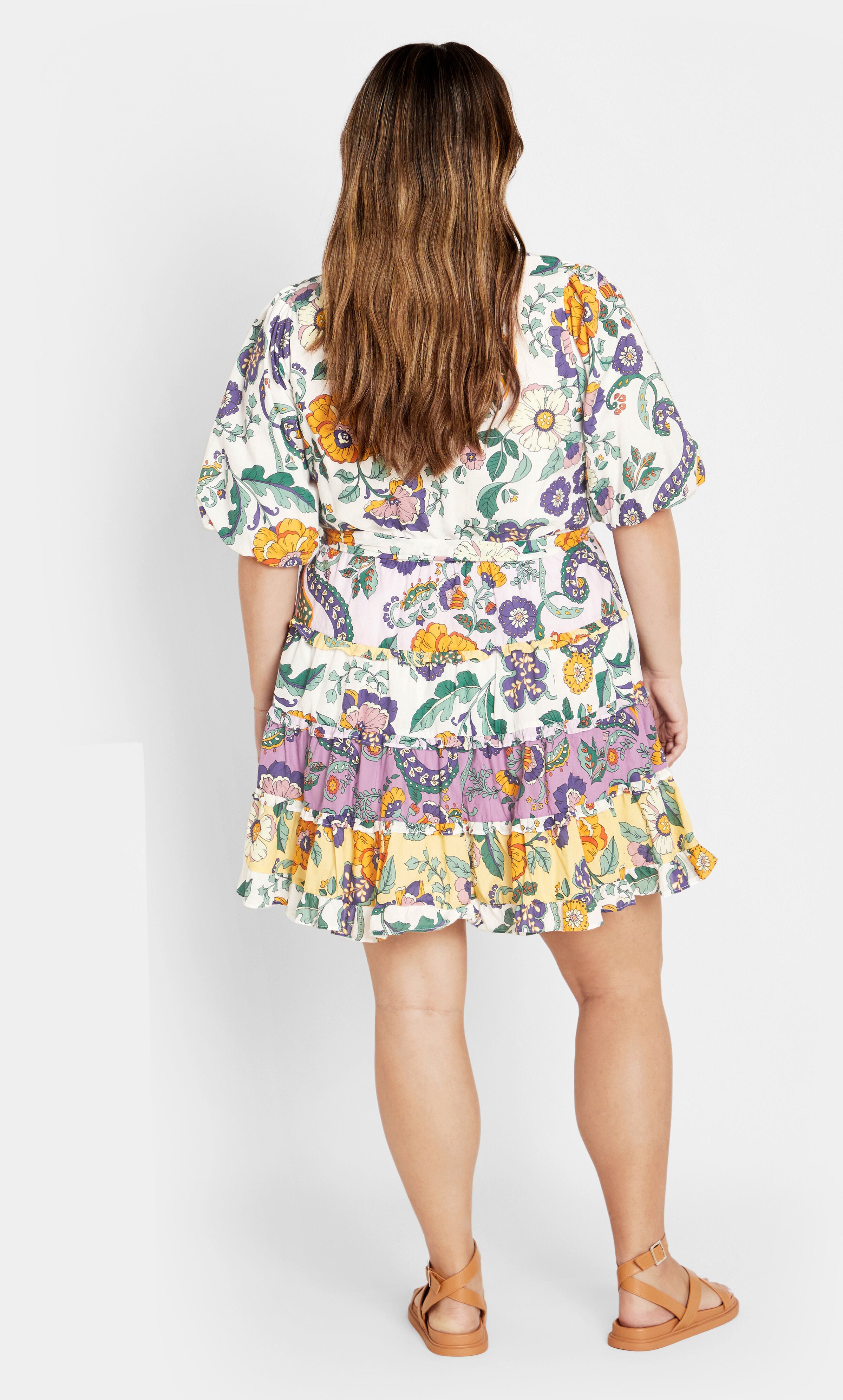 Leona Dress - jacaranda, PURPLE, alternate image number 1