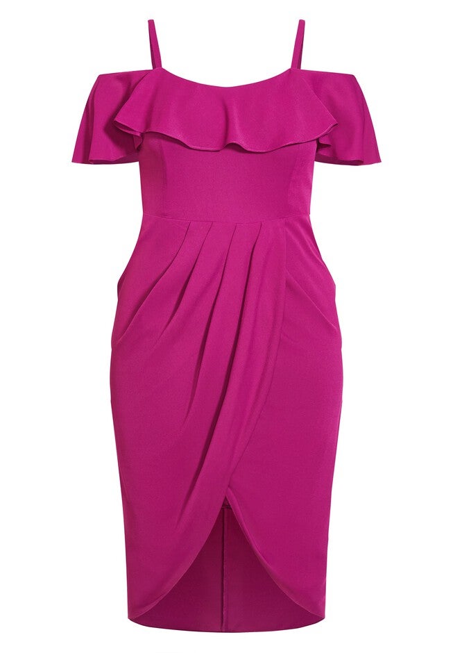 Flirtation Dress - cerise, PINK, alternate image number 2