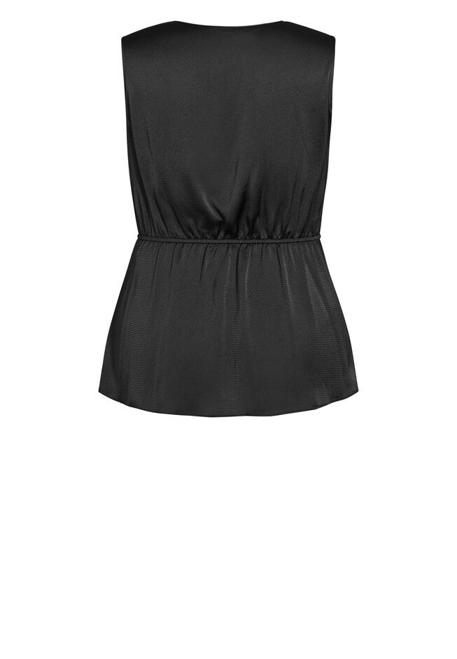 Waterfall Top - black, BLACK, alternate image number 2