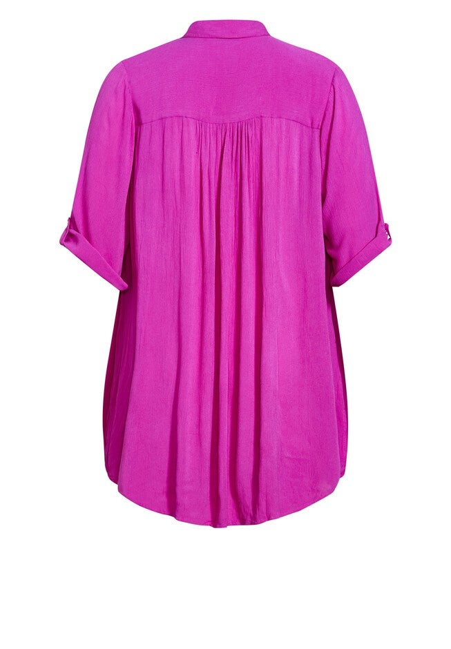 Island Breeze Tunic, PURPLE WINE, alternate image number null
