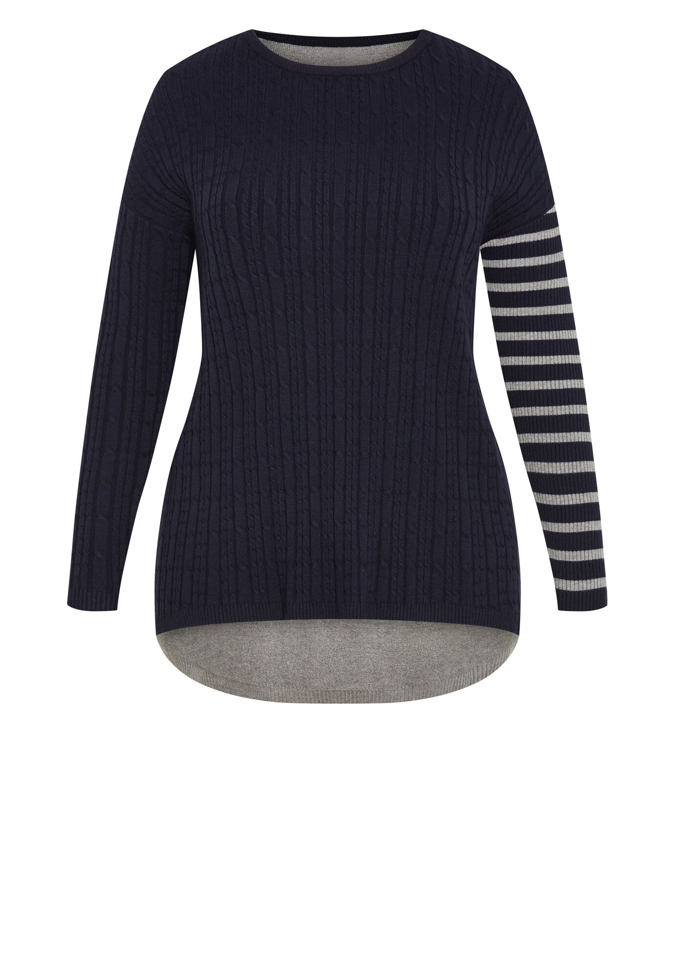 Sandy Sweater, NAVY, alternate image number 2