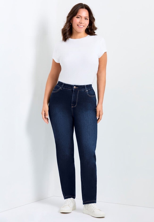 Butter Denim Straight Leg Jean Avenue - Main Image