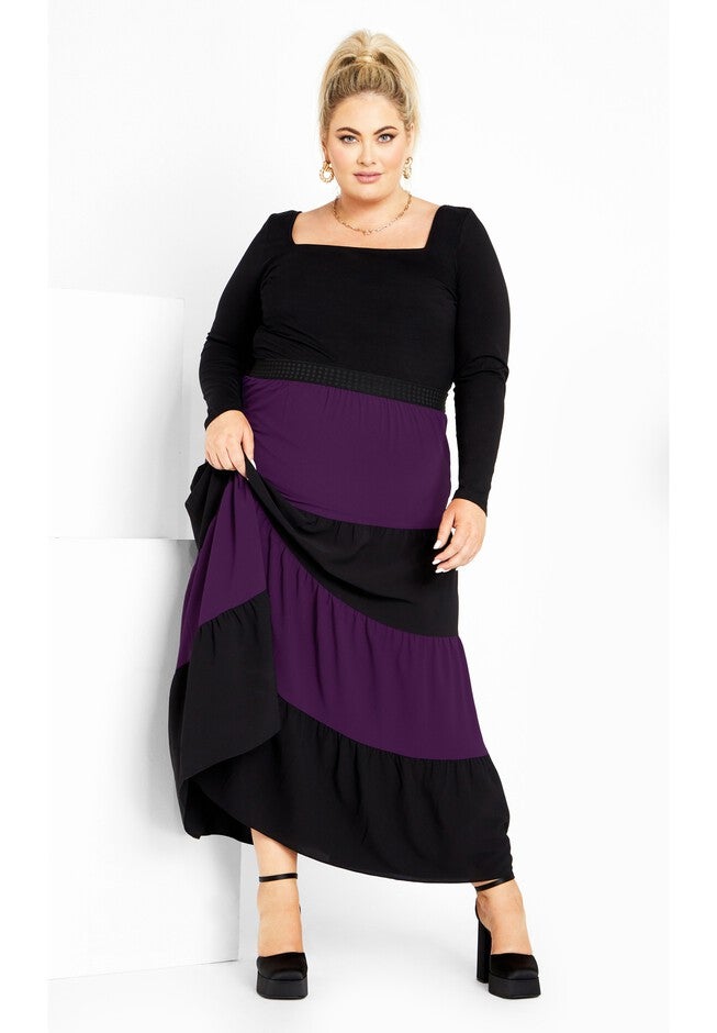 Mischa Skirt - petunia, PURPLE, alternate image number null