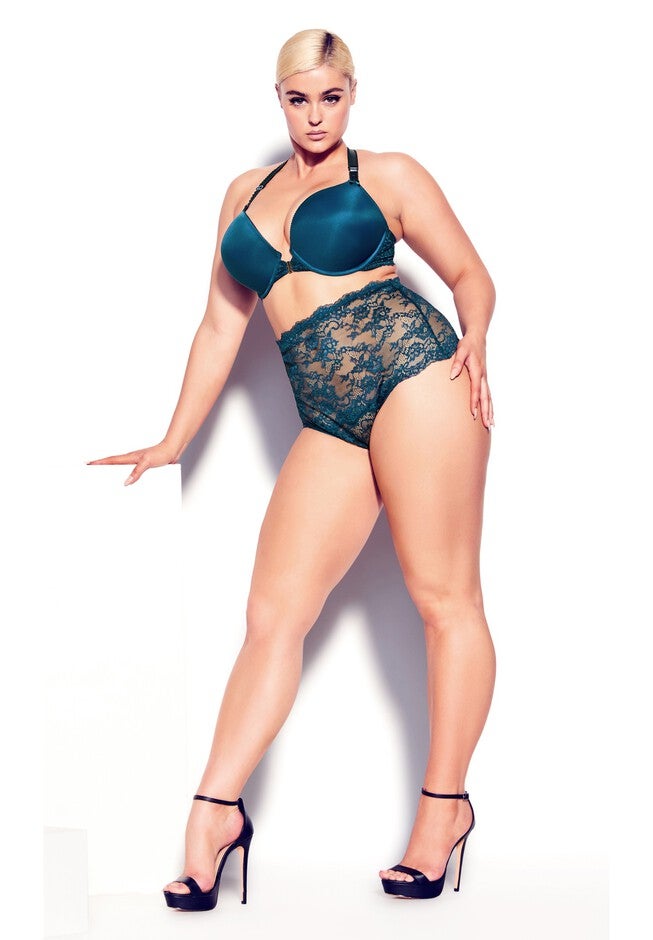 Emma Push Up Bra - poseidon, BLUE, on-hover image number 1