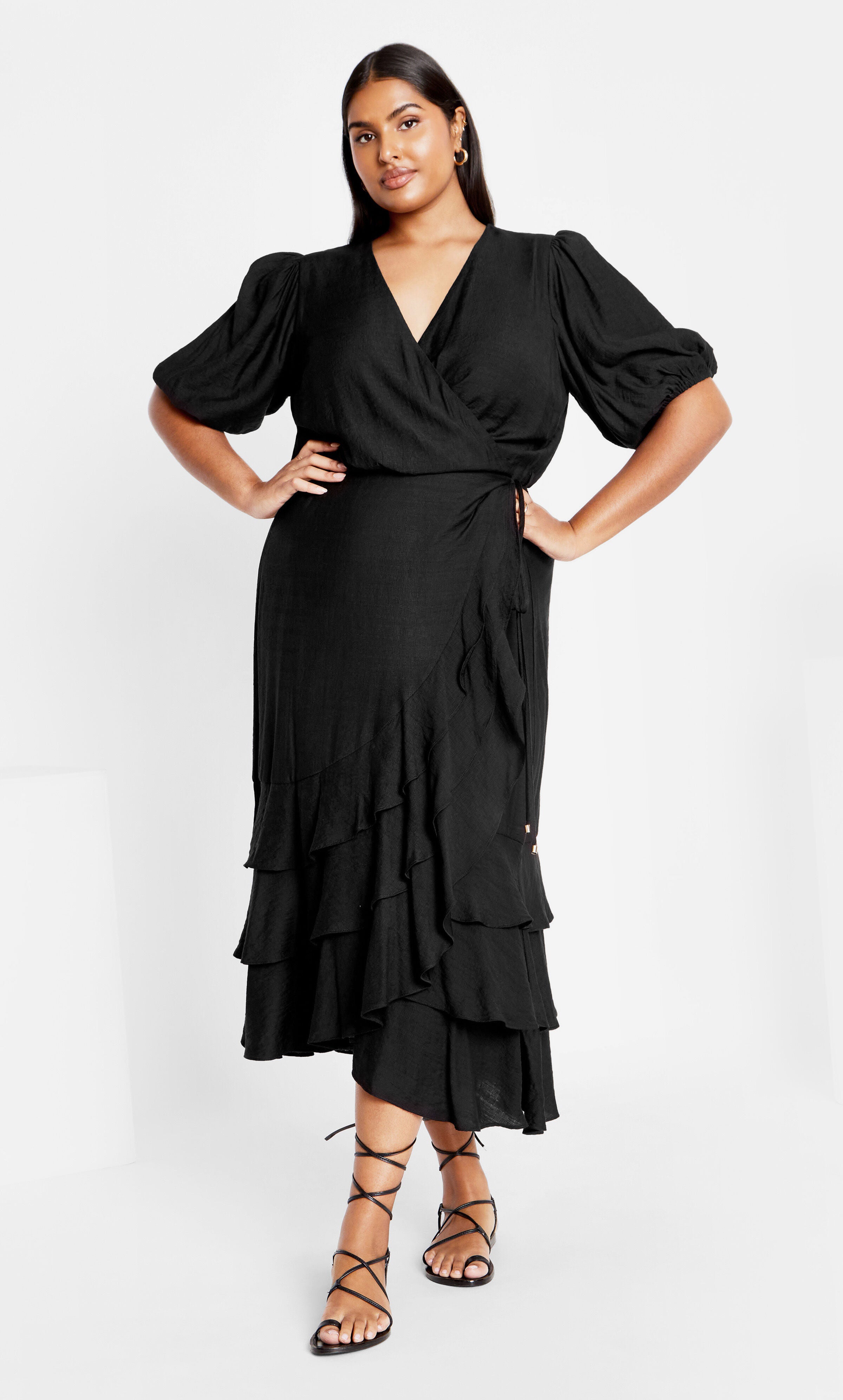 Bea Dress - black, BLACK, hi-res image number 0
