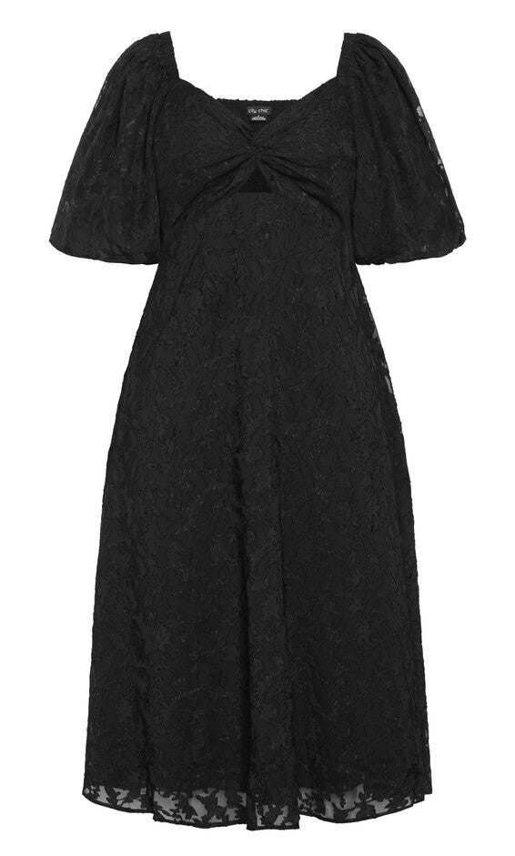 Inez Dress - black, BLACK, alternate image number null