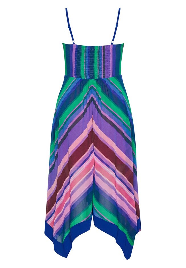 Miriam Maxi Dress - azure, PINK, alternate image number null