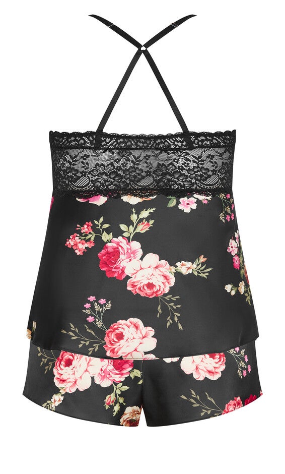 Arcadia Cami Set - black, BLACK, alternate image number null