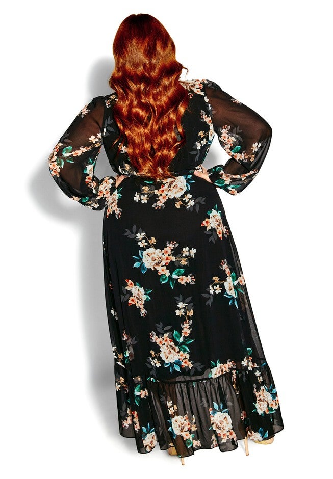 Vanessa Maxi Dress - black, BLACK, alternate image number 2