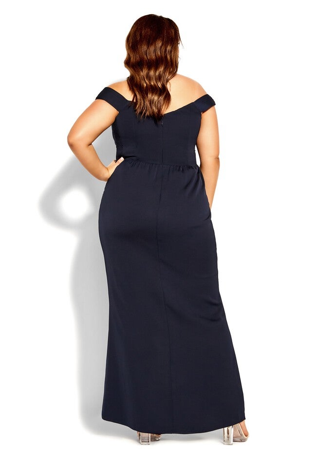 Hypnotize Maxi Dress - dark navy, BLUE, alternate image number null