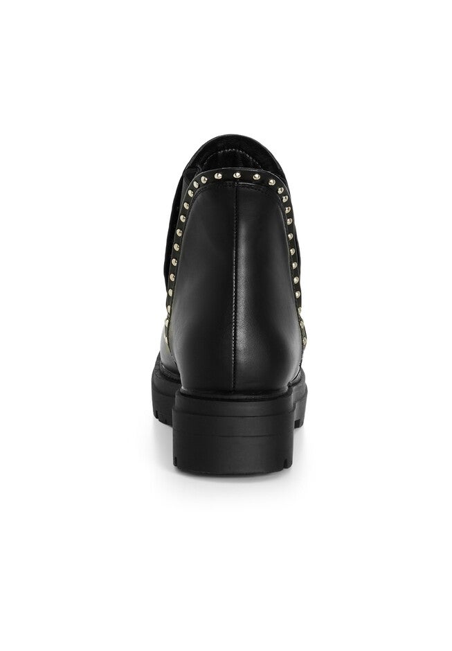 Gia Stud Ankle Boot, BLACK, on-hover image number null