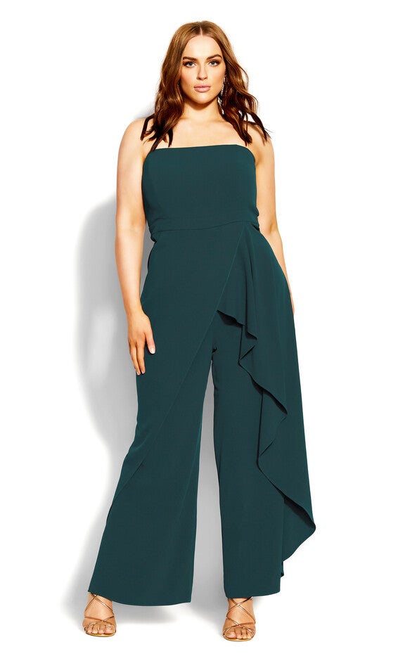 Attract Jumpsuit - emerald, GREEN, alternate image number 1