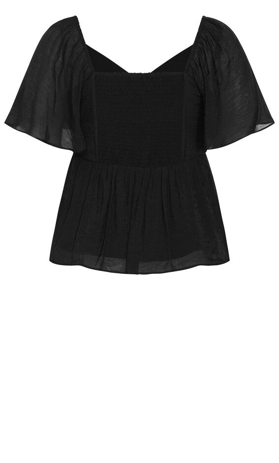 Marci Top - black, BLACK, alternate image number null
