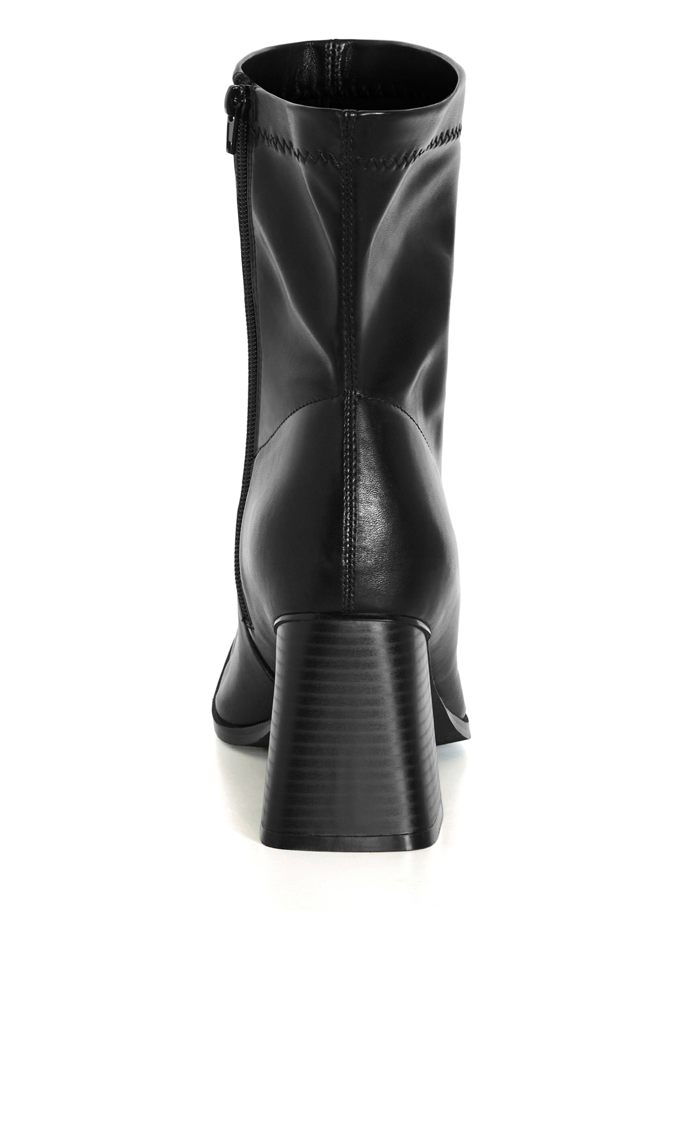 WIDE FIT Robbie Ankle Boot - black, BLACK, alternate image number 3