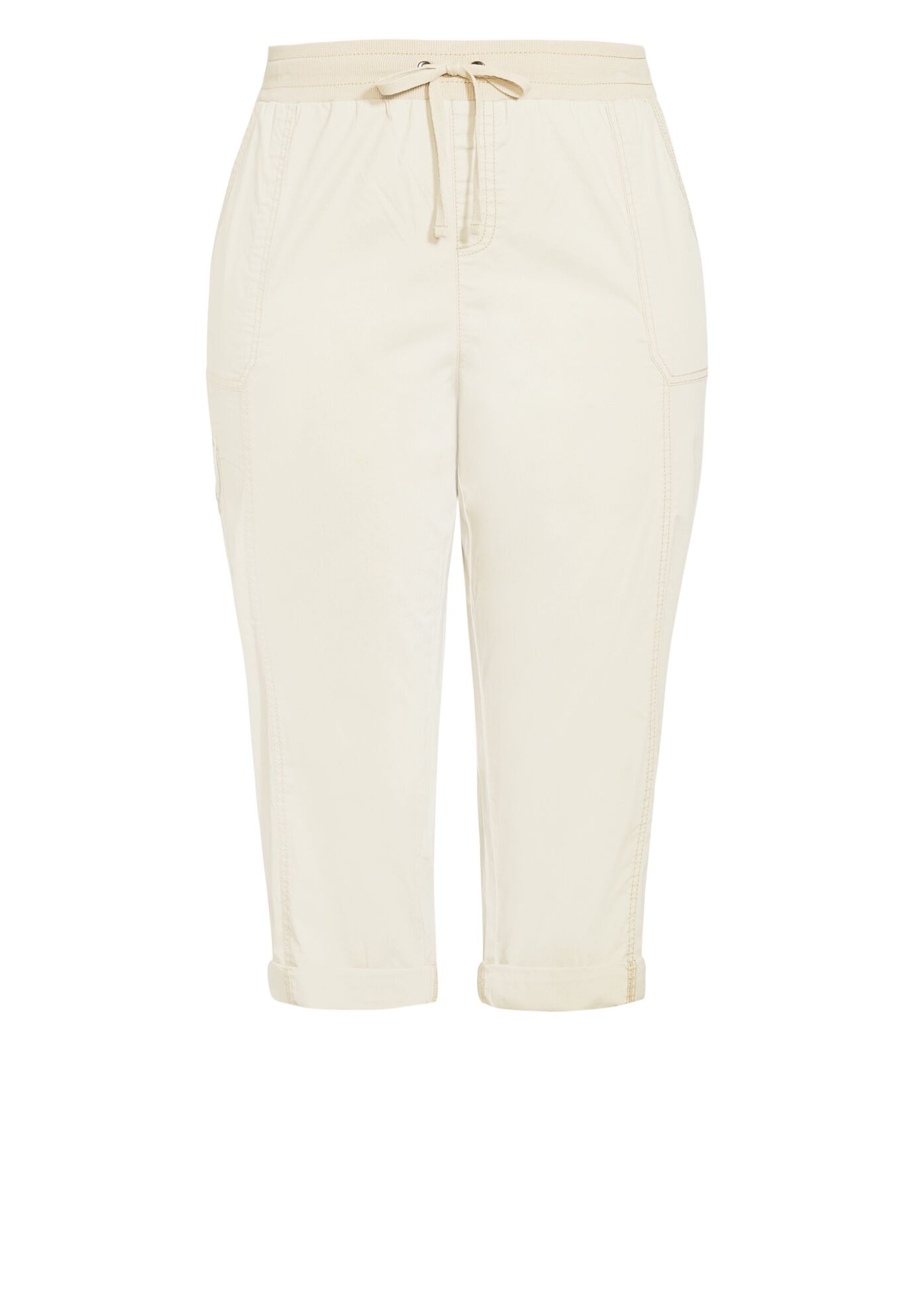 Cotton Roll Up Capri Avenue